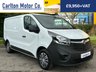 USED 2018 68 VAUXHALL VIVARO 1.6 L1H1 2700 CDTI 120 BHP [ ROOF+ TUBE RACK ]  MANAGERS SPECIAL