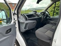 USED 2017 17 FORD TRANSIT 2.2 350 L3 D/CAB TIPPER +TOOL STORE 