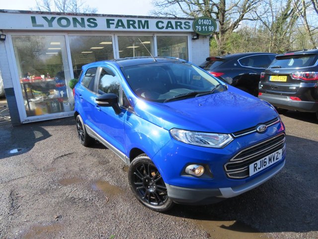 2016 16 Ford Ecosport 1.0 TITANIUM S ECOBOOST 5d 140 BHP