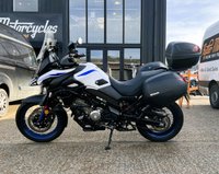 USED 2019 19 SUZUKI V-STROM 650 XT - BUY ONLINE 24 HRS A DAY - FINANCE AVAILABLE - ALL TYPES OF CREDIT ACCEPTED FULL LUGGAGE & BLACK WIDDOW EXHAUST