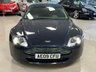 USED 2009 09 ASTON MARTIN VANTAGE 4.7 V8 ROADSTER 2d 420 BHP AMAZING DEALER HISTORY - BLUE & BEIGE CONTRAST INTERIOR!