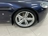 USED 2009 09 ASTON MARTIN VANTAGE 4.7 V8 ROADSTER 2d 420 BHP AMAZING DEALER HISTORY - BLUE & BEIGE CONTRAST INTERIOR!