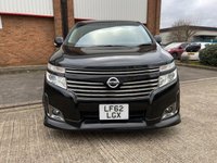 USED 2012 62 NISSAN ELGRAND 2.5 HIGHWAY STAR PETROL AUTO 8 SEATS ULEZ COMPLIANT, WARRANTY, HPI, MOT