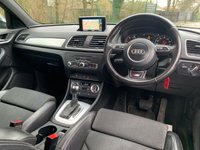 USED 2013 63 AUDI Q3 2.0 TDI QUATTRO S LINE 5d 175 BHP 2013/63reg AUDI Q3 S-LINE - 2.0 TDi 177BHP - QUATTRO - AUTOMATIC - SUV - SATELLITE NAVIGATION - UPGRADE ALLOY WHEELS - FREE 12 MONTHS WARRANTY / BREAKDOWN RECOVERY