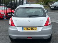 USED 2012 62 SUZUKI SWIFT 1.2 SZ3 5d 94 BHP 