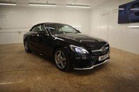 USED 2017 11 MERCEDES-BENZ C-CLASS 2.1 C 220 D 4MATIC AMG LINE PREMIUM PLUS 2d 168 BHP LOW MILES GREAT HISTORY  MAGNOLIA TRIM  OBSIDIAN BLACK METALIC