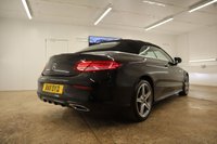 USED 2017 11 MERCEDES-BENZ C-CLASS 2.1 C 220 D 4MATIC AMG LINE PREMIUM PLUS 2d 168 BHP LOW MILES GREAT HISTORY  MAGNOLIA TRIM  OBSIDIAN BLACK METALIC