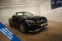 USED 2017 11 MERCEDES-BENZ C-CLASS 2.1 C 220 D 4MATIC AMG LINE PREMIUM PLUS 2d 168 BHP LOW MILES GREAT HISTORY  MAGNOLIA TRIM  OBSIDIAN BLACK METALIC