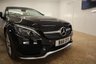 USED 2017 11 MERCEDES-BENZ C-CLASS 2.1 C 220 D 4MATIC AMG LINE PREMIUM PLUS 2d 168 BHP LOW MILES GREAT HISTORY  MAGNOLIA TRIM  OBSIDIAN BLACK METALIC