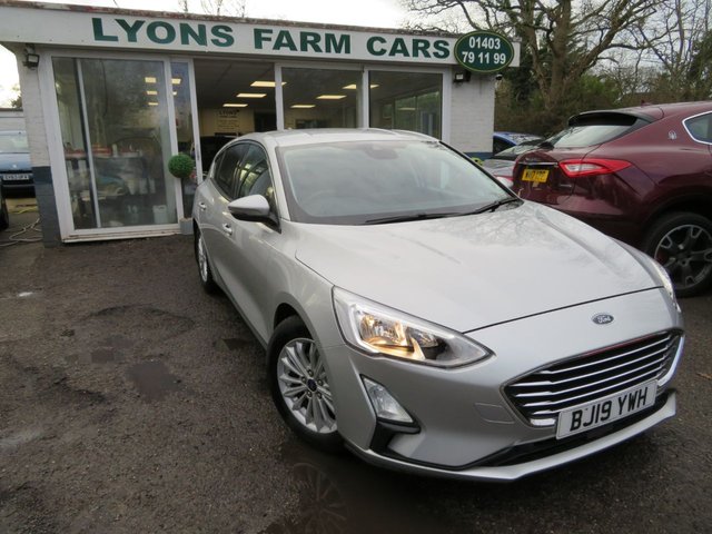 2019 19 Ford Focus 1.0 TITANIUM 5d 124 BHP