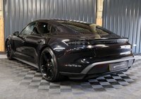 USED 2023 23 PORSCHE TAYCAN 4S (93KWH) 4d 563 BHP HUGE SPEC, VAT QUALIFYING CAR, TRIPLE BLACK WITH PAN ROOF, CAN BE PURCHASED WITH OR WITHOUT VAT