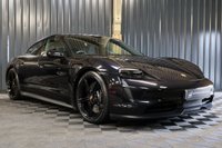USED 2023 23 PORSCHE TAYCAN 4S (93KWH) 4d 563 BHP HUGE SPEC, VAT QUALIFYING CAR, TRIPLE BLACK WITH PAN ROOF, CAN BE PURCHASED WITH OR WITHOUT VAT
