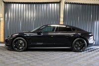 USED 2023 23 PORSCHE TAYCAN 4S (93KWH) 4d 563 BHP HUGE SPEC, VAT QUALIFYING CAR, TRIPLE BLACK WITH PAN ROOF, CAN BE PURCHASED WITH OR WITHOUT VAT