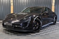 USED 2023 23 PORSCHE TAYCAN 4S (93KWH) 4d 563 BHP HUGE SPEC, VAT QUALIFYING CAR, TRIPLE BLACK WITH PAN ROOF, CAN BE PURCHASED WITH OR WITHOUT VAT