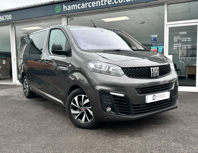 2022 22 Fiat Scudo 2.0 P/V MULTIJET BUSINESS 180 BHP AUTO CREW VAN 