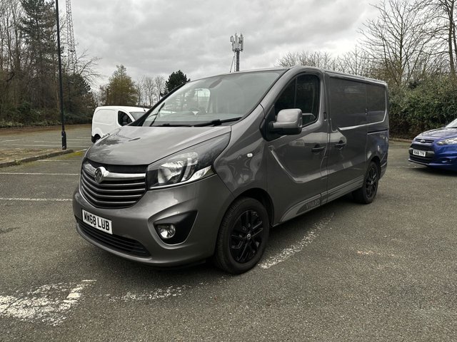 2018 68 Vauxhall Vivaro 1.6 L1H1 2700 LIMITED EDITION NAV CDTI P/V BITURBO S/S 125 BHP