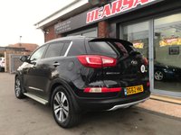 USED 2012 62 KIA SPORTAGE 1.7 CRDI 3 SAT NAV 5d 114 BHP 2 KEYS~1 FORMER KEEPR~NAV