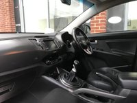 USED 2012 62 KIA SPORTAGE 1.7 CRDI 3 SAT NAV 5d 114 BHP 2 KEYS~1 FORMER KEEPR~NAV
