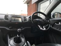 USED 2012 62 KIA SPORTAGE 1.7 CRDI 3 SAT NAV 5d 114 BHP 2 KEYS~1 FORMER KEEPR~NAV