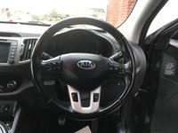 USED 2012 62 KIA SPORTAGE 1.7 CRDI 3 SAT NAV 5d 114 BHP 2 KEYS~1 FORMER KEEPR~NAV