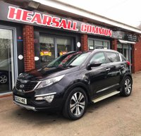 USED 2012 62 KIA SPORTAGE 1.7 CRDI 3 SAT NAV 5d 114 BHP 2 KEYS~1 FORMER KEEPR~NAV