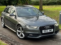 USED 2012 12 AUDI A4 2.0 AVANT TDI S LINE 5d 141 BHP 