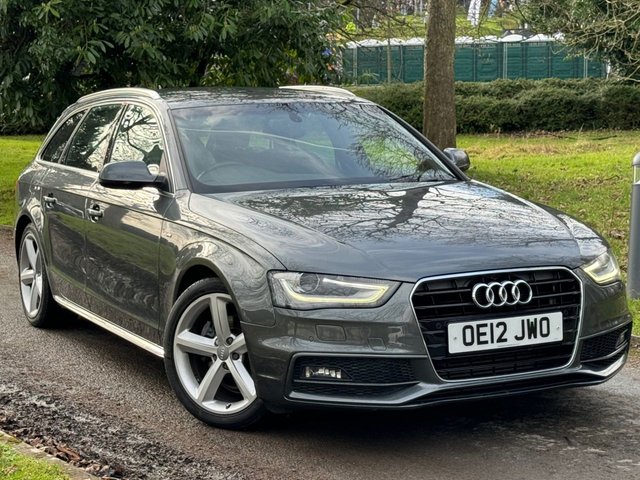 2012 12 Audi A4 2.0 AVANT TDI S LINE 5d 141 BHP