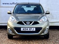 USED 2014 14 NISSAN MICRA 1.2 ACENTA 5d 79 BHP www.suffolkcarcentre.co.uk - Located at Lowestoft