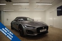 USED 2022 72 JAGUAR F-TYPE 5.0 R-DYNAMIC BLACK 2d 444 BHP ABSOLUTELY BEAUTIFUL CAR WITH GREAT FEATURES.