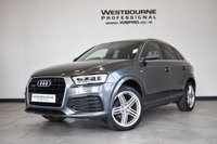 USED 2016 16 AUDI Q3 2.0 TDI QUATTRO S LINE PLUS 5d 182 BHP MMI Nav, Heated Leather, 19"s
