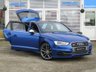 USED 2016 16 AUDI A3 2.0 S3 SPORTBACK QUATTRO NAV 5d 296 BHP Finished in SEPANG BLUE pearl with contrasting Ebony full heated SPORTS LEATHER seats. This 4x4 S3 has an advanced 2.0 turbocharged petrol engine pumping out 300 BHP, blistering performance with arguably the highest quality interior in its class. Features include Sat Nav, PAN ROOF, Full Heated Leather, DAB, Bang and Olufsen Speakers, B/tooth, LED run lights, Park Senors and Cruise. Dealer serviced at 13700 miles, 26057 miles, 41973 miles, 47104 miles, 55183 miles, 59959 miles and at 68410 miles