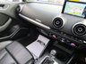 USED 2016 16 AUDI A3 2.0 S3 SPORTBACK QUATTRO NAV 5d 296 BHP Finished in SEPANG BLUE pearl with contrasting Ebony full heated SPORTS LEATHER seats. This 4x4 S3 has an advanced 2.0 turbocharged petrol engine pumping out 300 BHP, blistering performance with arguably the highest quality interior in its class. Features include Sat Nav, PAN ROOF, Full Heated Leather, DAB, Bang and Olufsen Speakers, B/tooth, LED run lights, Park Senors and Cruise. Dealer serviced at 13700 miles, 26057 miles, 41973 miles, 47104 miles, 55183 miles, 59959 miles and at 68410 miles