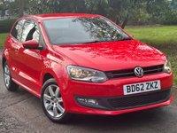 USED 2012 62 VOLKSWAGEN POLO 1.2 MATCH 3d 59 BHP 