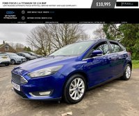 USED 2016 65 FORD FOCUS 1.6 TITANIUM 5d 124 BHP Low Mileage Automatic Focus With Full Service History And ULEZ Complaint !