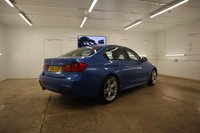 USED 2015 15 BMW 3 SERIES 2.0 320I XDRIVE M SPORT 4d 181 BHP IN STUNNING ESTORIL BLUE WITH DIGITAL BMW SERVICE RECORD AND FITTED WITH GREAT FACTORY OPTIONS