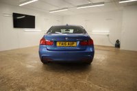 USED 2015 15 BMW 3 SERIES 2.0 320I XDRIVE M SPORT 4d 181 BHP IN STUNNING ESTORIL BLUE WITH DIGITAL BMW SERVICE RECORD AND FITTED WITH GREAT FACTORY OPTIONS