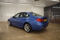 USED 2015 15 BMW 3 SERIES 2.0 320I XDRIVE M SPORT 4d 181 BHP IN STUNNING ESTORIL BLUE WITH DIGITAL BMW SERVICE RECORD AND FITTED WITH GREAT FACTORY OPTIONS