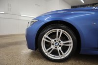 USED 2015 15 BMW 3 SERIES 2.0 320I XDRIVE M SPORT 4d 181 BHP IN STUNNING ESTORIL BLUE WITH DIGITAL BMW SERVICE RECORD AND FITTED WITH GREAT FACTORY OPTIONS