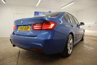 USED 2015 15 BMW 3 SERIES 2.0 320I XDRIVE M SPORT 4d 181 BHP IN STUNNING ESTORIL BLUE WITH DIGITAL BMW SERVICE RECORD AND FITTED WITH GREAT FACTORY OPTIONS