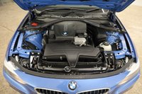 USED 2015 15 BMW 3 SERIES 2.0 320I XDRIVE M SPORT 4d 181 BHP IN STUNNING ESTORIL BLUE WITH DIGITAL BMW SERVICE RECORD AND FITTED WITH GREAT FACTORY OPTIONS
