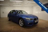 USED 2015 15 BMW 3 SERIES 2.0 320I XDRIVE M SPORT 4d 181 BHP IN STUNNING ESTORIL BLUE WITH DIGITAL BMW SERVICE RECORD AND FITTED WITH GREAT FACTORY OPTIONS
