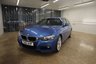 USED 2015 15 BMW 3 SERIES 2.0 320I XDRIVE M SPORT 4d 181 BHP IN STUNNING ESTORIL BLUE WITH DIGITAL BMW SERVICE RECORD AND FITTED WITH GREAT FACTORY OPTIONS