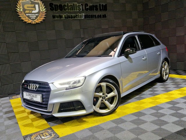 2017 67 Audi S3 2.0 S3 SPORTBACK TFSI QUATTRO BLACK EDITION 5d 306 BHP