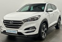 USED 2016 66 HYUNDAI TUCSON 2.0 CRDI PREMIUM 5d 134 BHP High Specification 2.0 CRDI PREMIUM, Full Leather Interior, Diamond Cut Alloy Wheels, Striking Polar White