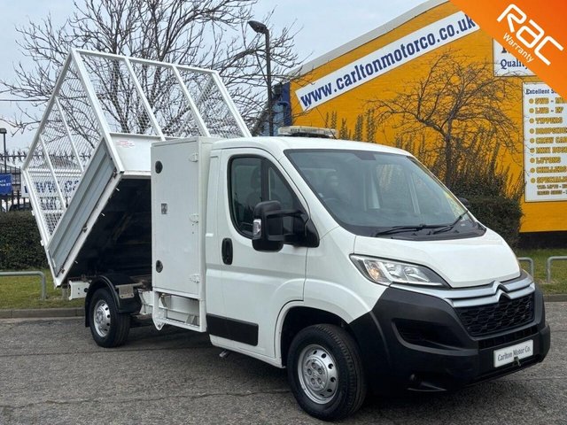2018 18 Citroen Relay 35 2.0 BLUE CAGED TIPPER & TOOL POD  129 BHP