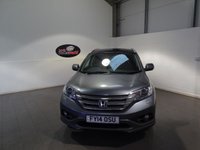 USED 2014 14 HONDA CR-V 2.2 I-DTEC EX 5d 148 BHP SAT NAV LEATHER CRUISE CAMERA PAN ROOF ONLY 26000 MILES