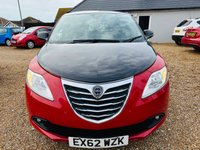 USED 2012 62 CHRYSLER YPSILON 0.9 BLACK AND RED TWINAIR  5d 85 BHP Superb 1 owner from new with great History