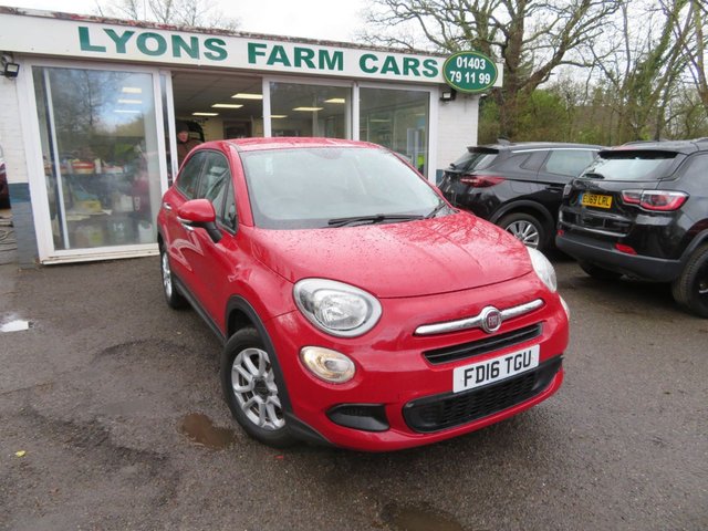 2016 16 Fiat 500x 1.6 POP 5d 110 BHP