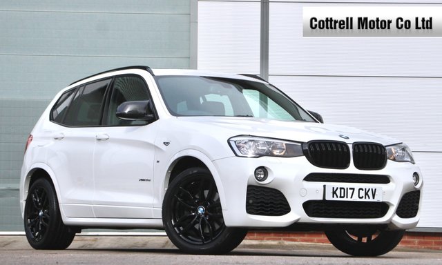 2017 17 BMW X3 3.0 XDRIVE35D M SPORT 5d 309 BHP [ PANROOF ]
