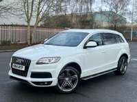 USED 2014 14 AUDI Q7 3.0 TDI QUATTRO S LINE PLUS 5d 245 BHP 